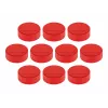 MAGNETOPLAN HOLTZ Discofix Rundmagnet Magnum, Rot, Ferritkern, 2,0 kg Haftkraft 1660006