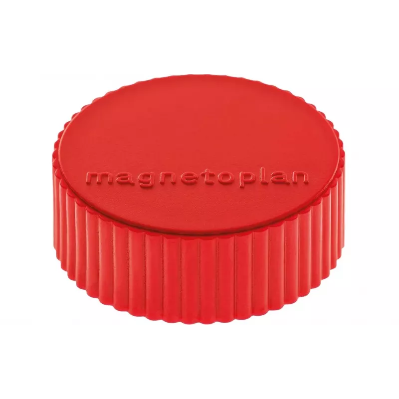 MAGNETOPLAN HOLTZ Discofix Rundmagnet Magnum, Rot, Ferritkern, 2,0 kg Haftkraft 1660006