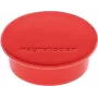 Magnetoplan Discofix runder Magnet Farbe Rot mit massivem Ferritkern, Haftkraft 2,2 kg 1662006