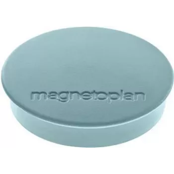 MAGNETOPLAN HOLTZ Discofix Runder Magnet Standard Blau, Massiver Ferritkern, 0,7 kg Haftkraft, 24 mm Durchmesser, 8 mm Höhe (1664203)