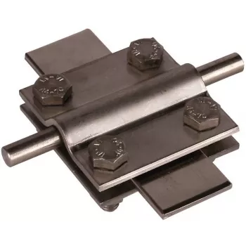 DEHN Kreuzverbinder 318209 Edelstahl V4A Ohne Zwischenplatte