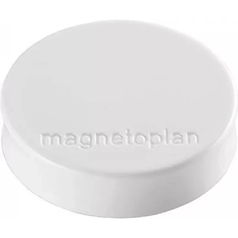 Magnetoplan Ergo-Magnete Medium Weißer Ferritmagnet, 30 mm, 1 Stück 1664000