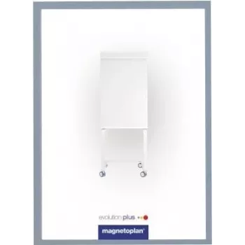 magnetoplan magnetofix Magnetrahmen A4, Silber 1130332