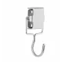 Magnetoplan Metall-Hakenmagnet, Silber, 28 x 30 mm, 1,5 kg Haftkraft, 1 Stück (16667)