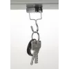 Magnetoplan Metall-Hakenmagnet, Silber, 28 x 30 mm, 1,5 kg Haftkraft, 1 Stück (16667)