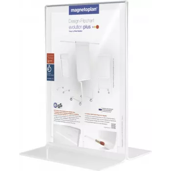 MAGNETOPLAN HOLTZ Acryl-Tischaufsteller DIN A3 Hochformat Kristallklar Doppelseitig 297 x 420 mm (43115)