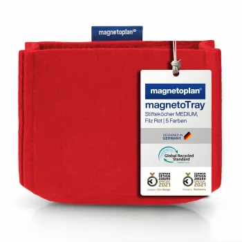 magnetoplan Stiftehalter magnetoTray big 1227706 rot (1227706)