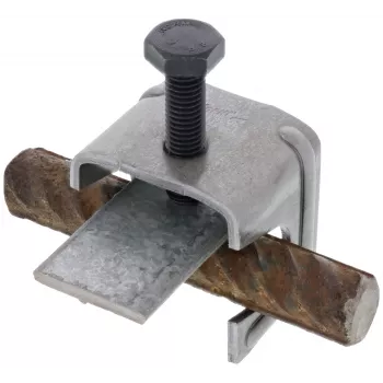 DEHN 308030 Anschlussklemme für Rund 6-22mm auf Flach bis 40mm, Stahl, Verzinkt