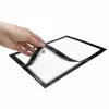 magnetoplan magnetofix Information Frame DIN A4, Schwarz, aufklappbar, doppelseitig, selbstklebend 1131912
