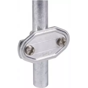 DEHN Kennzeichnungsschild Blank Aluminium Runddraht 16 mm 480004