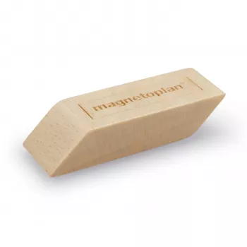 Magnetoplan Magnet Design Holz Magnete rechteckig Birke 60 x 20 x 13 mm, 4 Stück 1665249