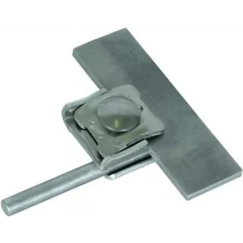 DEHN Falzklemme 365031 für Rd 8-10 mm, Edelstahl V2A, 100 kA Blitzschutz