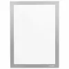 magnetoplan magnetofix Info-Rahmen DIN A6 Silber Selbstklebend Doppelseitig Aufklappbar 1132132