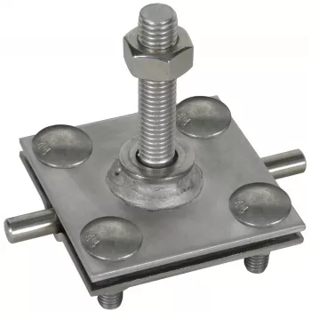 DEHN Anschlussklemme V4A für Rund 7-10 mm / Flach 30-40 mm 478149