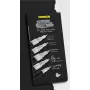 ONLINE Silver Lettering Acrylmarker-Set, Silber, 5 Stück (18518)