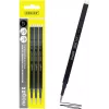 ONLINE magiXX Gelschreiber-Mine Schwarz 0,7 mm, 3er-Pack 40161/3
