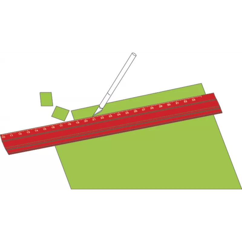 MAGNETOPLAN HOLTZ Magnetpapierbogen DIN A4 rot, schneidbar, 1 Stück (1266006)