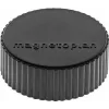 magnetoplan Discofix Rundmagnet magnum, schwarz mit Vollkern-Ferrit, Haftkraft ca. 2,0 kg (1660012)