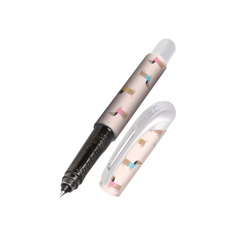 ONLINE Rollerball College Dackel Stift, blaue Tinte, 0,7 mm 12647/3D