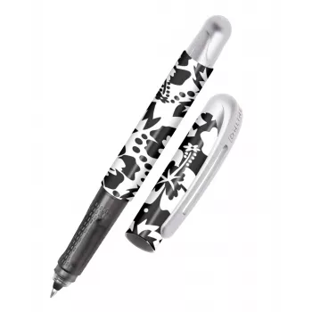 ONLINE Rollerball College Flowers Stift, 0,7 mm, blaue Tinte 12657/3D