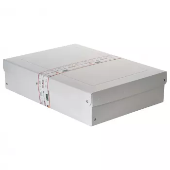 FALKEN PURE Dokumenten-Aufbewahrungsbox 1250 Blatt Weiß 32,0 x 44,0 x 10,0 cm 22002168000F