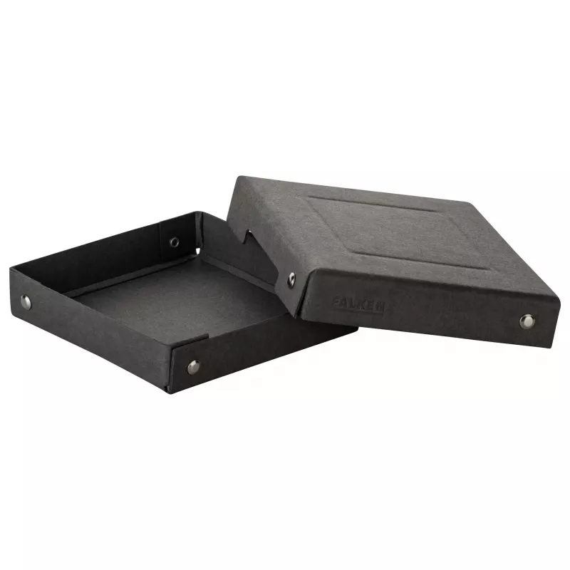 FALKEN PURE Aufbewahrungsbox 120x120 mm, 310 Blatt, Schwarz 22001736000F
