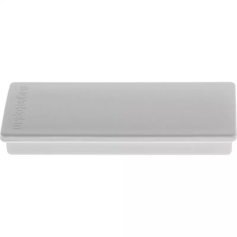 MAGNETOPLAN HOLTZ Rechteckmagnet, Grau, Vollkern-Ferrit, Haftkraft 1,3 kg (1665101)