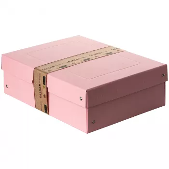 FALKEN PURE Aufbewahrungsbox 1250 Blatt Pastellrosa 24,0 x 32,0 x 10,0 cm 22001888000F