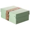 FALKEN PURE Aufbewahrungsbox 1250 Blatt Pastellgrün 18 x 25 x 10 cm 22001920000F
