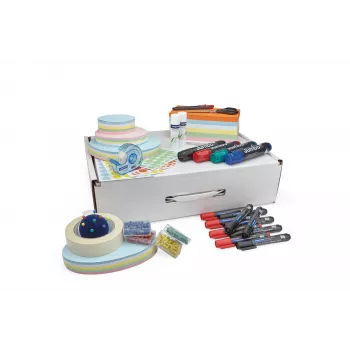 MAGNETOPLAN HOLTZ Trainer Basic Set, Kartonkoffer mit 2.800 Teilen, identisch mit Moderationskoffer 11115 (11000)