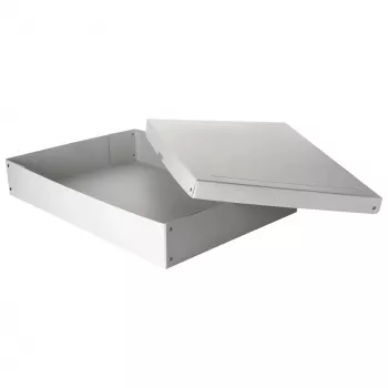 FALKEN PURE Dokumenten-Aufbewahrungsbox 1250 Blatt Weiß 44 x 62 x 10 cm 22002152000F