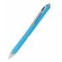 ONLINE SCHREIBGERÄTE 4-Farb-Kugelschreiber Multipen Blau (rote, blaue, schwarze, graue Tinte), 1 Stück 32072/3D