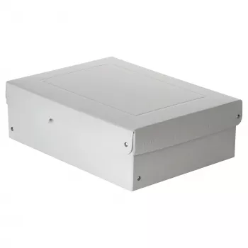 FALKEN PURE Aufbewahrungsbox 1250 Blatt Weiß 24,0 x 32,0 x 10,0 cm, 1 Stück 22002184000F