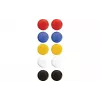 Magnetoplan Signalmagnete 20 mm, 10 Stück, verschiedene Farben (Rot, Blau, Gelb, Grün, Weiß) 16662