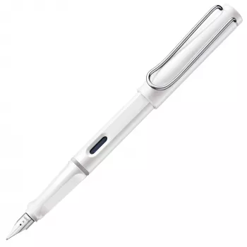 LAMY safari Füllfederhalter Weiß mit feiner Feder 1219677