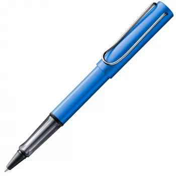 LAMY AL-star Tintenroller Ozeanblau mit transparentem Griff 1220160