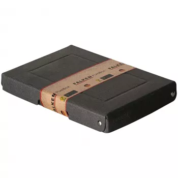 FALKEN PURE Aufbewahrungsbox 190x130 mm Schwarz 310 Blatt 22001760000F