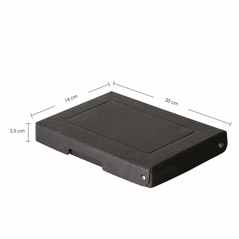 FALKEN PURE Aufbewahrungsbox 190x130 mm Schwarz 310 Blatt 22001760000F