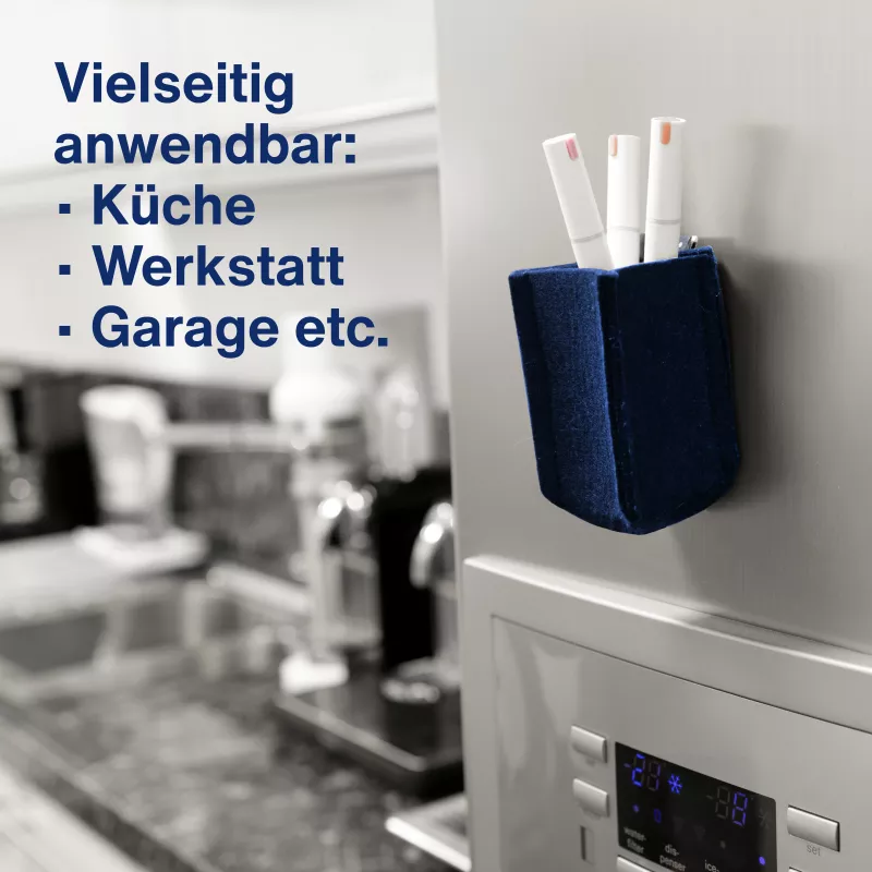 magnetoplan Stiftehalter magnetoTray small 1227614 blau (1227614)