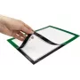 MAGNETOPLAN HOLTZ magnetofix Info-Rahmen DIN A4, Grün, aufklappbar, doppelseitig, selbstklebend 1131905