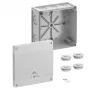 Spelsberg Abox Pro 160-L Abzweigdose, IP66/IP67/IP69, grau, 160x160x91mm 41640001