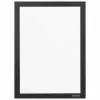 MAGNETOPLAN HOLTZ magnetofix Informationsrahmen DIN A5, Schwarz, Selbstklebend, Doppelseitig, Aufklappbar 1132212
