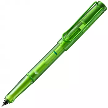 LAMY Balloon 2.0 Rollerball-Stift Lime mit ergonomischer Griffzone und Metallclip 1235965