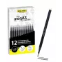 ONLINE magiXX Gelstift-Nachfüllung Schwarz 0,7 mm 12 Stück (40168)