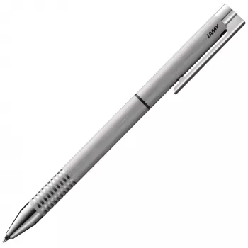 LAMY logo twin pen Multifunktionsstift, Silber, schwarze Tinte 1217730