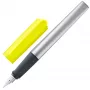LAMY nexx Füllfederhalter Neon Gelb/Silber A (für Anfänger)