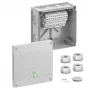 SPELSBERG Abox SL-10² Abzweigkasten, IP55/IP66, max. 10 mm², Grau 81044001
