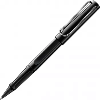LAMY safari Tintenroller Glänzend Schwarz mit schwarzer Tinte 1239949