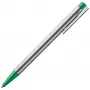 LAMY Logo Kugelschreiber, Mattgrüner Lack, Edelstahlgehäuse, M16 Blaue Mine 1228040