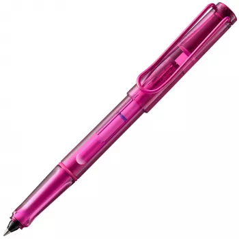 LAMY Balloon 2.0 Tintenroller Pink mit ergonomischer Griffzone und Metallclip 1235966